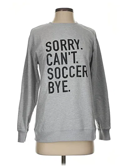 Pre-owned Unbranded Sweatshirt In Gray