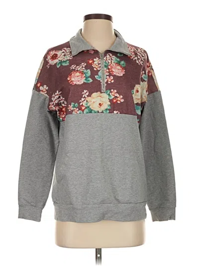 Pre-owned Unbranded Sweatshirt In Gray