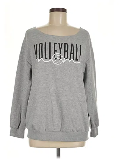 Pre-owned Unbranded Sweatshirt In Gray