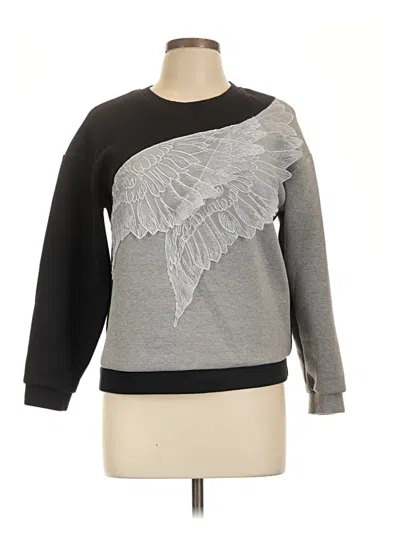 Pre-owned Unbranded Sweatshirt In Gray