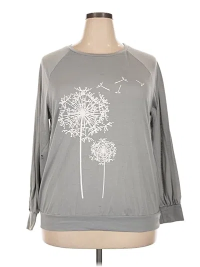 Pre-owned Unbranded Sweatshirt In Gray