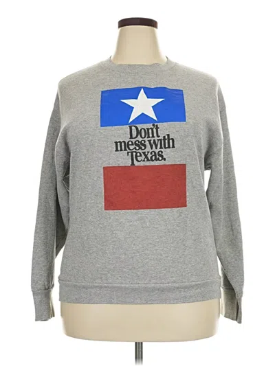 Pre-owned Unbranded Sweatshirt In Gray