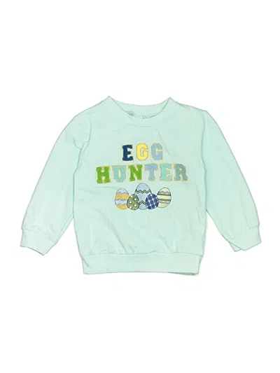 Pre-owned Unbranded Kids' Sweatshirt In Green