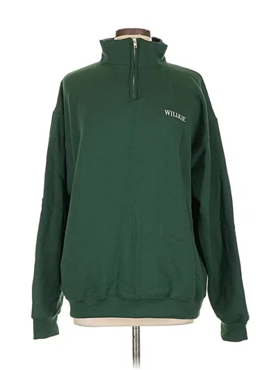 Pre-owned Unbranded Sweatshirt In Green