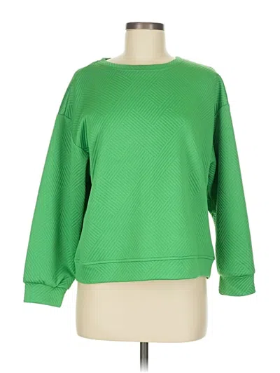 Pre-owned Unbranded Sweatshirt In Green