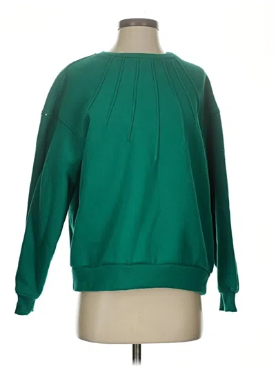 Pre-owned Unbranded Sweatshirt In Green