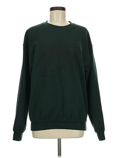 Pre-owned Unbranded Sweatshirt In Green
