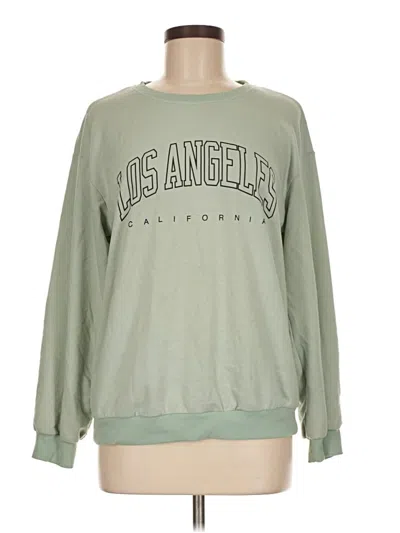 Pre-owned Unbranded Sweatshirt In Green