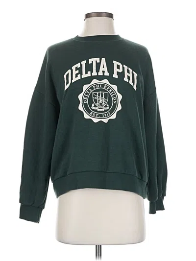 Pre-owned Unbranded Sweatshirt In Green
