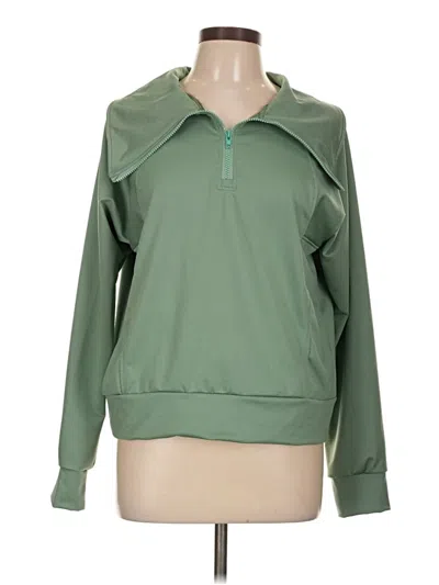 Pre-owned Unbranded Sweatshirt In Green