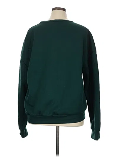 Pre-owned Unbranded Sweatshirt In Green