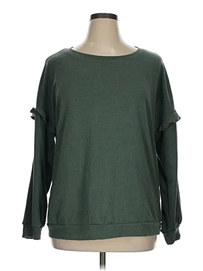 Pre-owned Unbranded Sweatshirt In Green