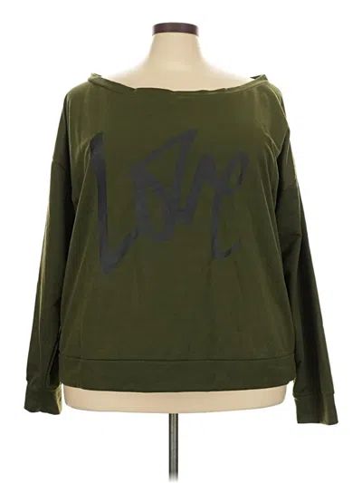 Pre-owned Unbranded Sweatshirt In Green