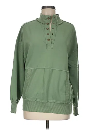 Pre-owned Unbranded Sweatshirt In Green