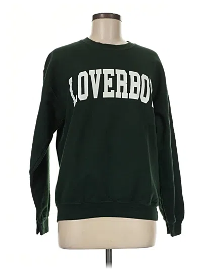 Pre-owned Unbranded Sweatshirt In Green