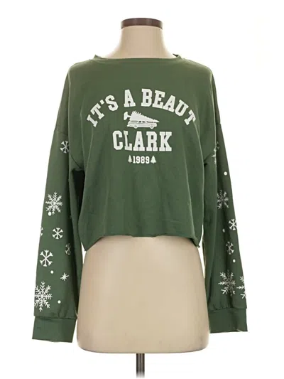 Pre-owned Unbranded Sweatshirt In Green