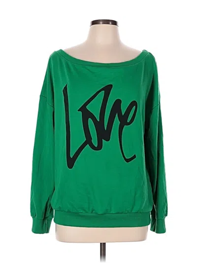 Pre-owned Unbranded Sweatshirt In Green
