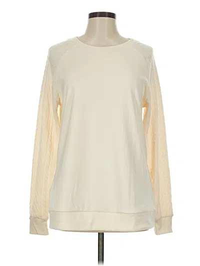 Pre-owned Unbranded Sweatshirt In Ivory