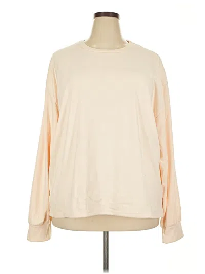 Pre-owned Unbranded Sweatshirt In Ivory