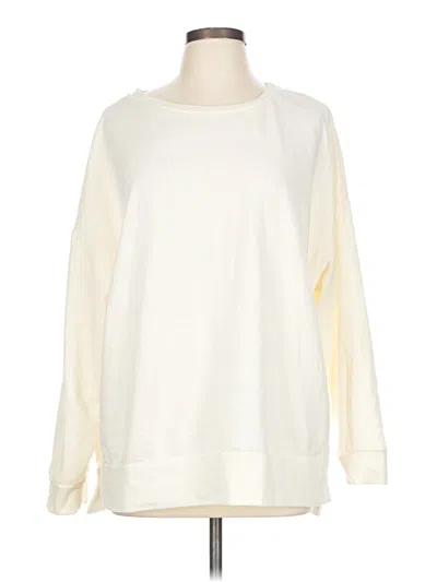 Pre-owned Unbranded Sweatshirt In Ivory
