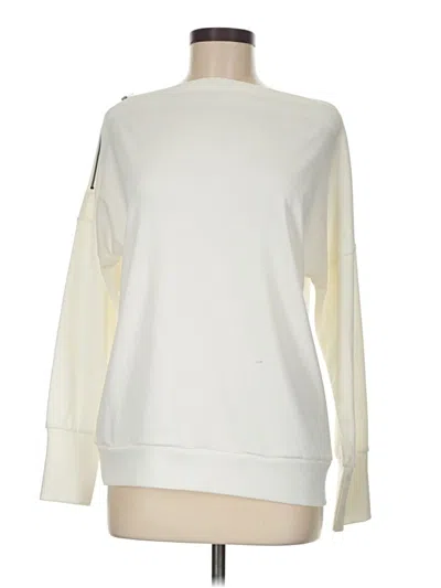 Pre-owned Unbranded Sweatshirt In Ivory