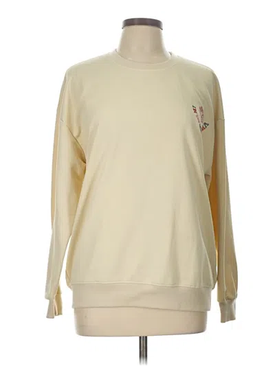 Pre-owned Unbranded Sweatshirt In Ivory