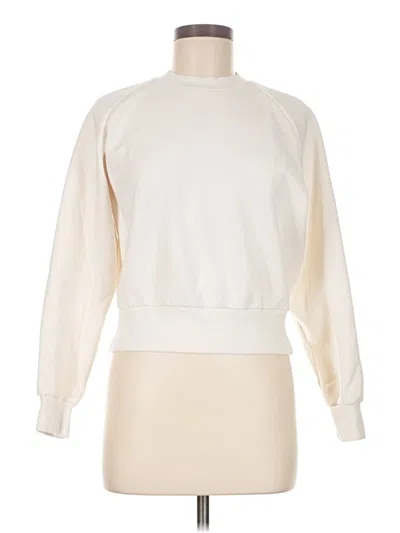Pre-owned Unbranded Sweatshirt In Ivory