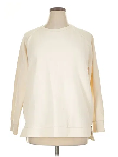 Pre-owned Unbranded Sweatshirt In Ivory