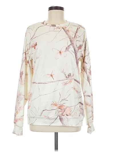Pre-owned Unbranded Sweatshirt In Ivory