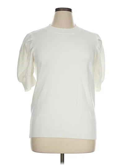Pre-owned Unbranded Sweatshirt In Ivory