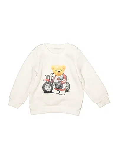 Pre-owned Unbranded Kids' Sweatshirt In Ivory