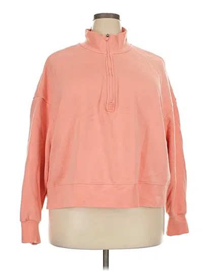 Pre-owned Unbranded Sweatshirt In Orange