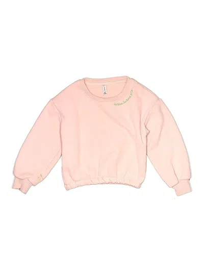 Pre-owned Unbranded Kids' Sweatshirt In Pink