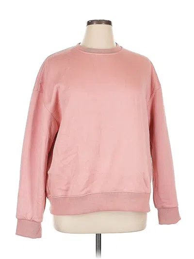 Pre-owned Unbranded Sweatshirt In Pink