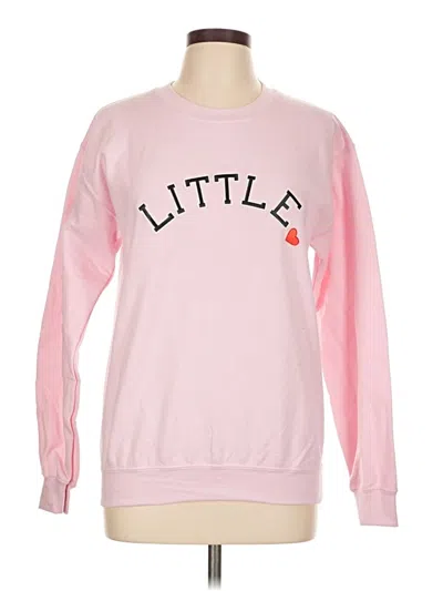 Pre-owned Unbranded Sweatshirt In Pink