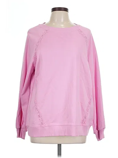 Pre-owned Unbranded Sweatshirt In Pink
