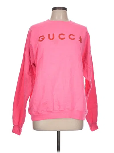 Pre-owned Unbranded Sweatshirt In Pink