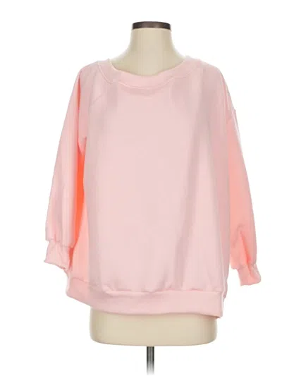 Pre-owned Unbranded Sweatshirt In Pink