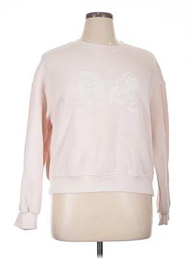 Pre-owned Unbranded Sweatshirt In Pink