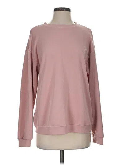 Pre-owned Unbranded Sweatshirt In Pink