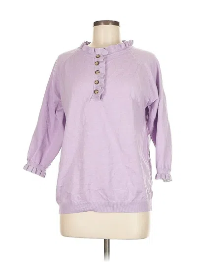 Pre-owned Unbranded Sweatshirt In Purple