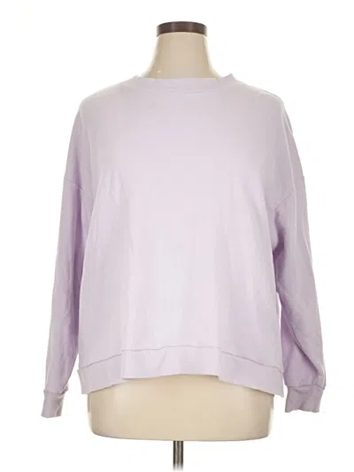 Pre-owned Unbranded Sweatshirt In Purple