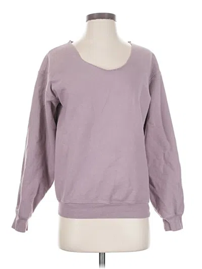 Pre-owned Unbranded Sweatshirt In Purple