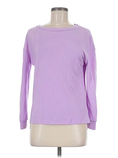 Pre-owned Unbranded Sweatshirt In Purple