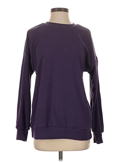 Pre-owned Unbranded Sweatshirt In Purple