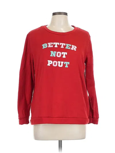 Pre-owned Unbranded Sweatshirt In Red