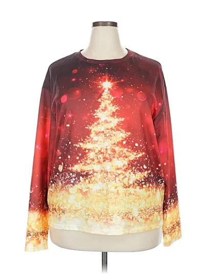 Pre-owned Unbranded Sweatshirt In Red