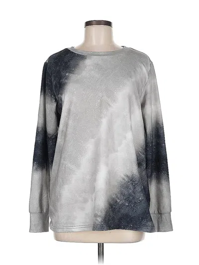 Pre-owned Unbranded Sweatshirt In Silver