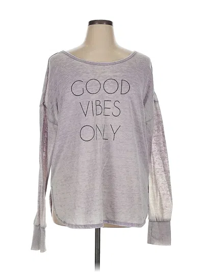 Pre-owned Unbranded Sweatshirt In Silver