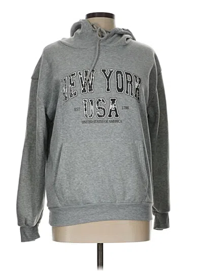 Pre-owned Unbranded Sweatshirt In Silver